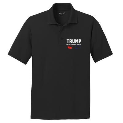 Christmas Funny Trump Better Coverage Politics Xmas Gift PosiCharge RacerMesh Polo