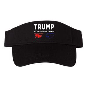 Christmas Funny Trump Better Coverage Politics Xmas Gift Valucap Bio-Washed Visor