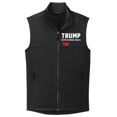 Christmas Funny Trump Better Coverage Politics Xmas Gift Collective Smooth Fleece Vest