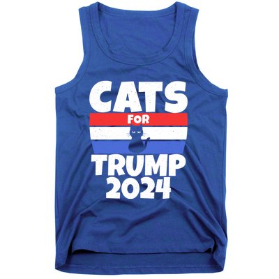 Cats For Trump 2024 Cat Owner Republican Cool Gift Tank Top