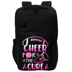 Cheer For The Cure Breast Cancer Awareness Impact Tech Backpack