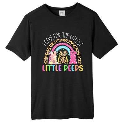 Care For The Cutest Little Bunnies NICU Nurse Tall Fusion ChromaSoft Performance T-Shirt