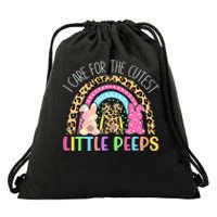 Care For The Cutest Little Bunnies NICU Nurse Drawstring Bag