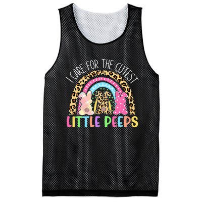 Care For The Cutest Little Bunnies NICU Nurse Mesh Reversible Basketball Jersey Tank