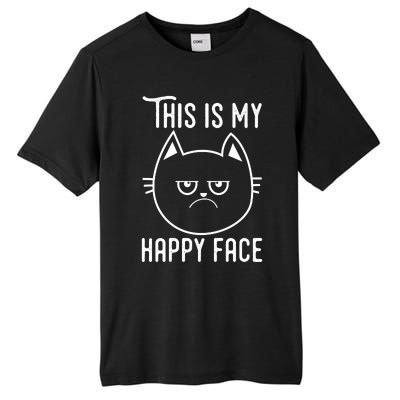 Cat Funny T Graphic Tall Fusion ChromaSoft Performance T-Shirt