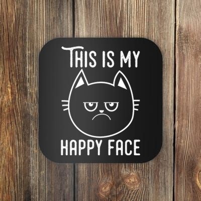 Cat Funny T Graphic Coaster