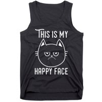 Cat Funny T Graphic Tank Top