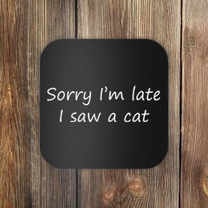 Cat Funny T Coaster