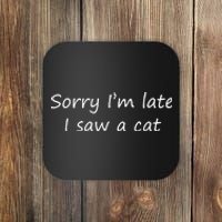 Cat Funny T Coaster