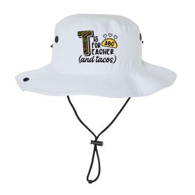 Cute Funny T Is For Teacher And Tacos Legacy Cool Fit Booney Bucket Hat