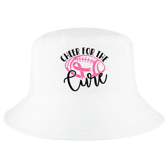 Cheer For The Cure Breast Cancer Awareness Girl Women Cool Comfort Performance Bucket Hat