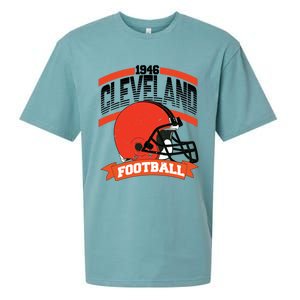 Cleveland Football Team Supporter Sueded Cloud Jersey T-Shirt