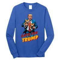 Cats For Trump 2024 Long Sleeve Shirt