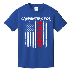 Carpenters For Trump Take America Back Great Gift Kids T-Shirt