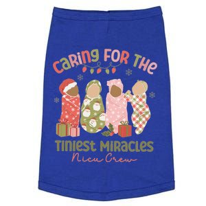 Caring For The Tiniest Miracles Nicu Crew Christmas Nurse Gift Doggie Tank