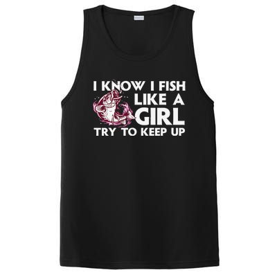 Cool Fishing Trout Angler Bass Fish Hunting PosiCharge Competitor Tank