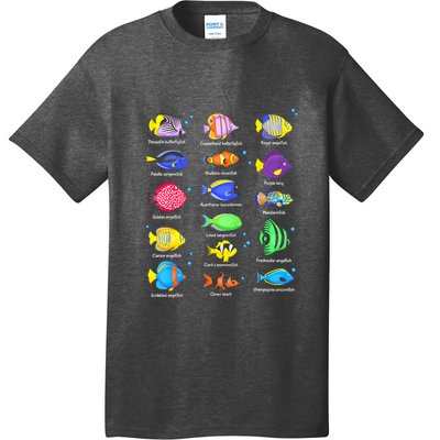 Cute Fishing Types Of Fishes Fish Water Species Gift T-Shirt