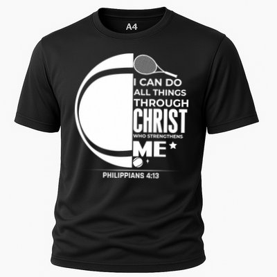 Christian Funny Tennis Player Gift Performance Shirt