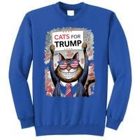 Cats For Trump 2024 Kittens And Ducks For Trump Vance 2024 Meaningful Gift Sweatshirt