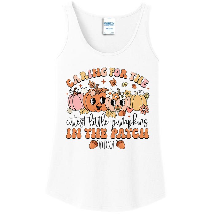 Caring For The Cutest Little Pumpkins In The Patch Nicu Fall Ladies Essential Tank