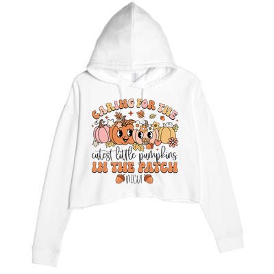 Caring For The Cutest Little Pumpkins In The Patch Nicu Fall Crop Fleece Hoodie