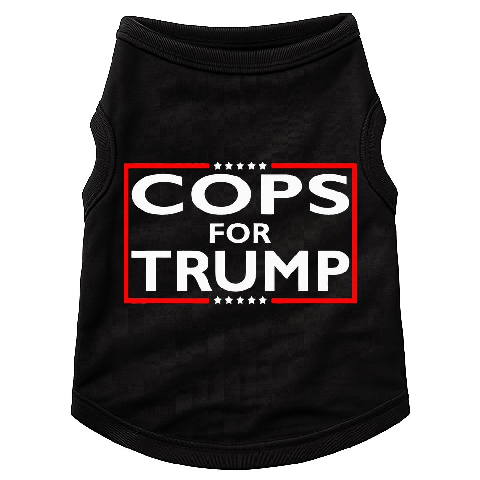 Cops For Trump President Election 2024 Doggie Tank