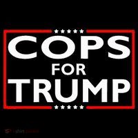 Cops For Trump President Election 2024 Flatbill Hat
