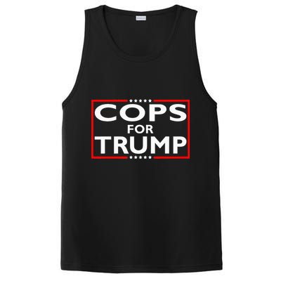Cops For Trump President Election 2024 PosiCharge Competitor Tank