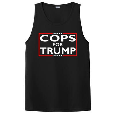 Cops For Trump President Election 2024 PosiCharge Competitor Tank