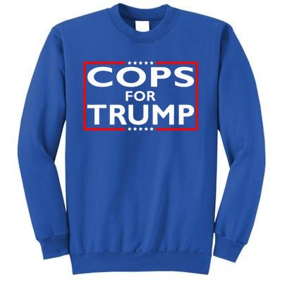 Cops For Trump President Election 2024 Sweatshirt