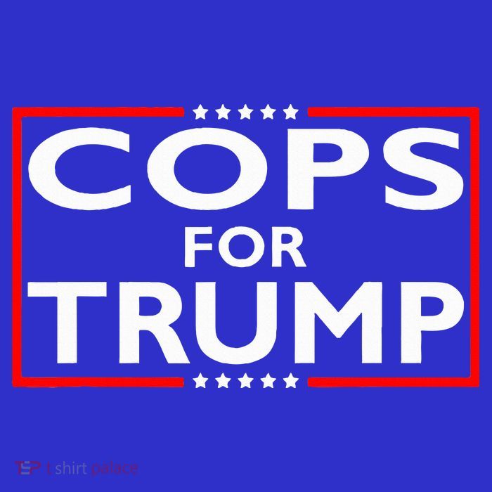 Cops For Trump President Election 2024 Tall T-Shirt