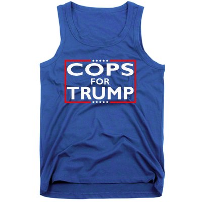 Cops For Trump President Election 2024 Tank Top