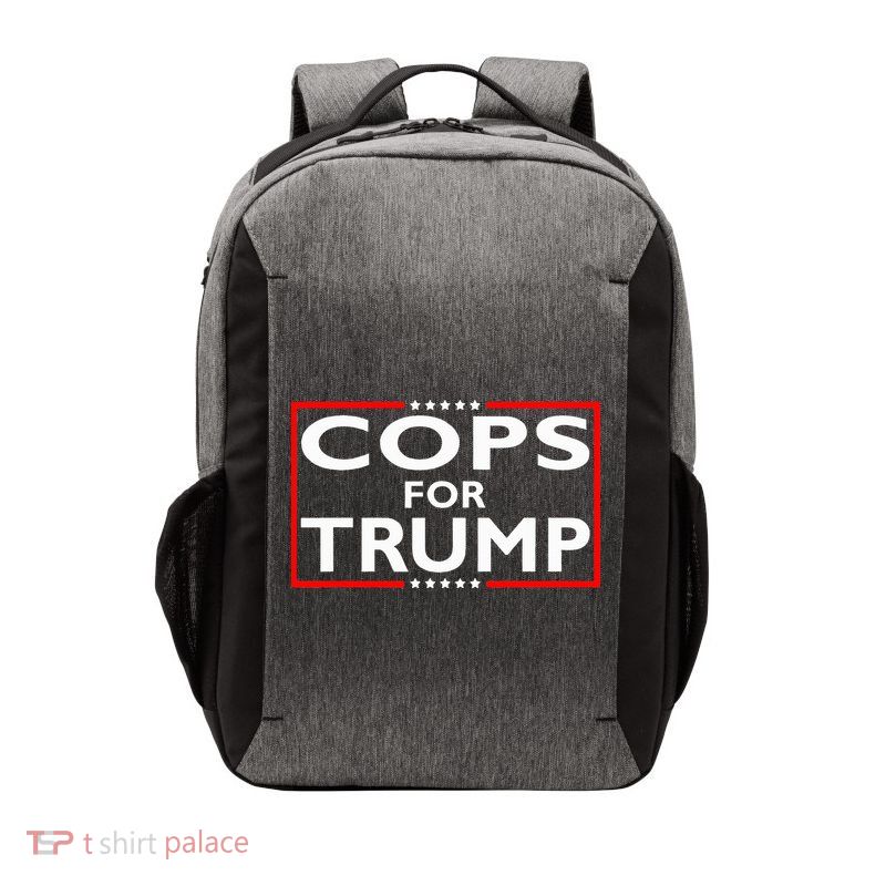 Cops For Trump President Election 2024 Vector Backpack