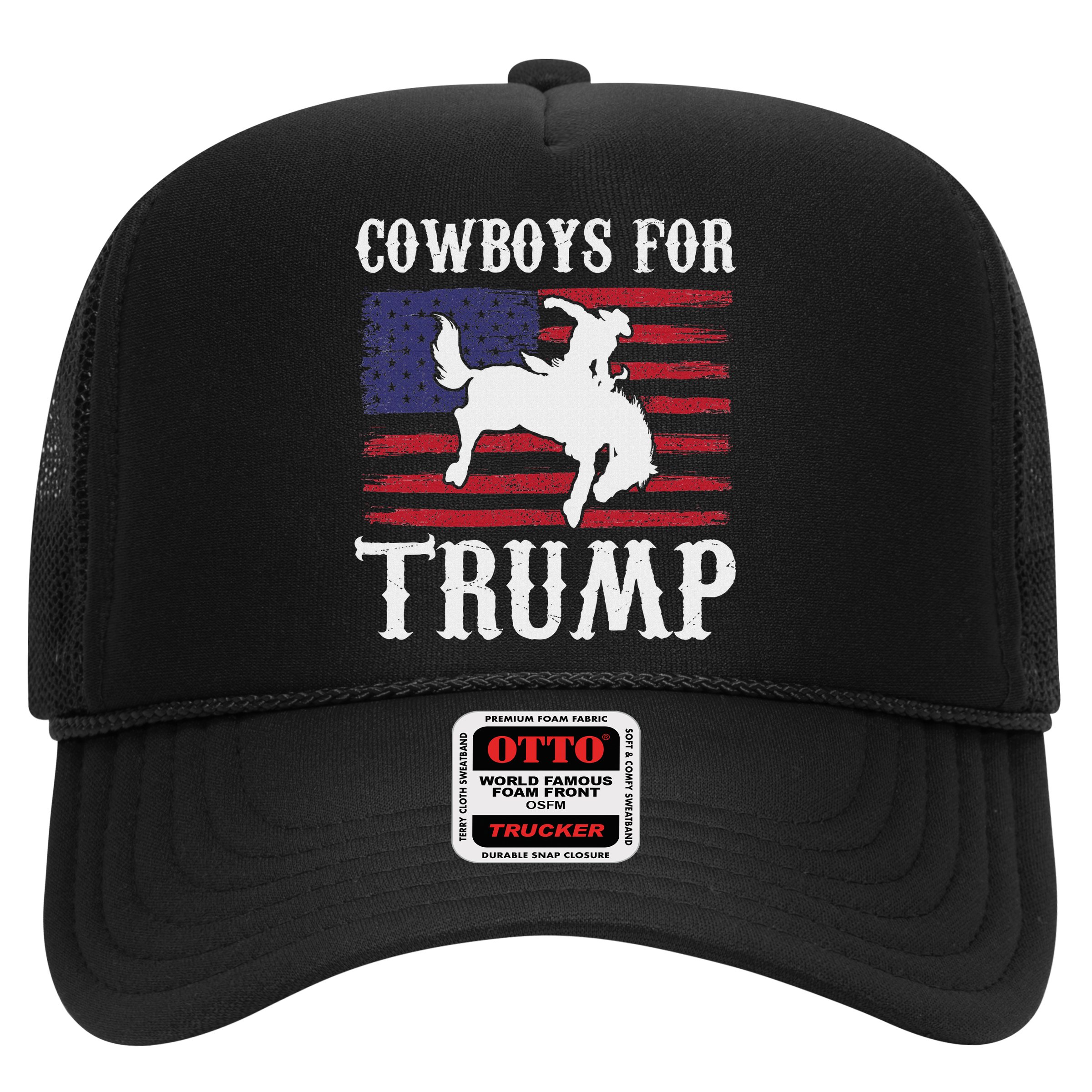 Cowboys For Trump: Western Trump Supporter Design Hat