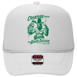 Creature From The Black Lagoon High Crown Mesh Back Trucker Hat