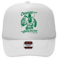 Creature From The Black Lagoon High Crown Mesh Back Trucker Hat