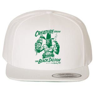 Creature From The Black Lagoon Wool Snapback Cap