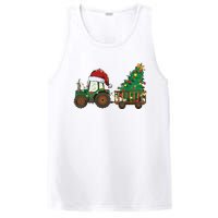 Christmas Farm Tractor Xmas Tree Lights Santa Hat Farmer PosiCharge Competitor Tank