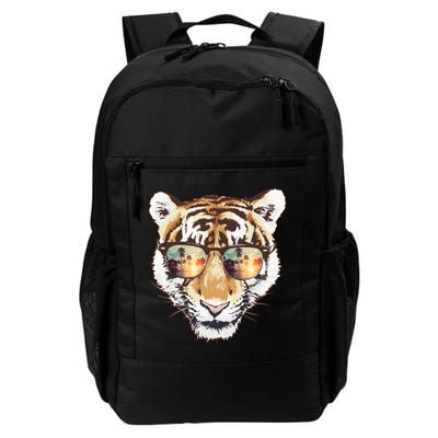 Cool Funny Tiger Tropical Sunglasses Backpack