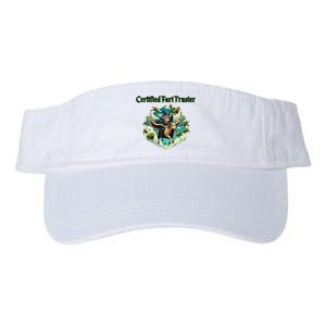 Certified Fart Truster Valucap Bio-Washed Visor