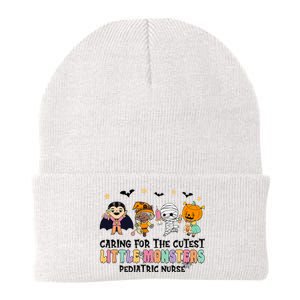 Caring For The Little Monsters Pediatric Nurse Halloween Knit Cap Winter Beanie