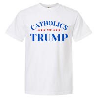 Catholics For Trump Usa Election Garment-Dyed Heavyweight T-Shirt