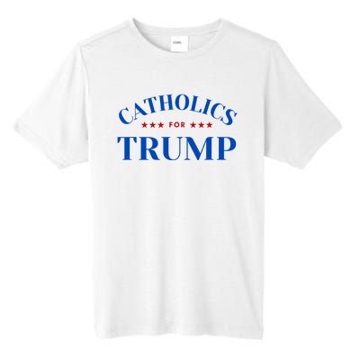 Catholics For Trump Usa Election Tall Fusion ChromaSoft Performance T-Shirt