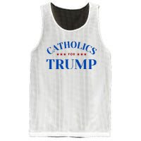 Catholics For Trump Usa Election Mesh Reversible Basketball Jersey Tank