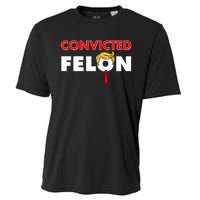 Convicted Felon Trump Cooling Performance Crew T-Shirt