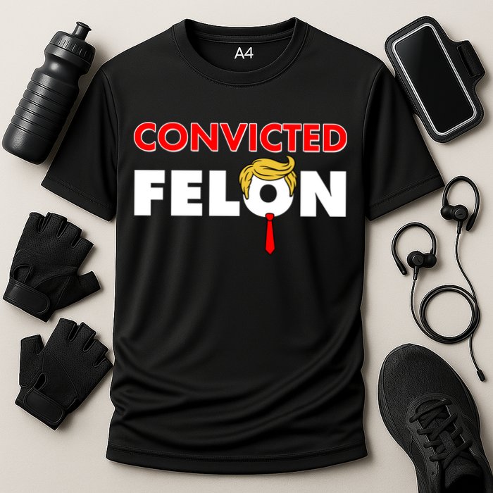 Convicted Felon Trump Performance Shirt