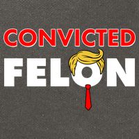 Convicted Felon Trump Cotton Canvas Backpack