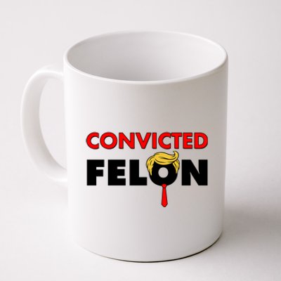 Convicted Felon Trump Coffee Mug