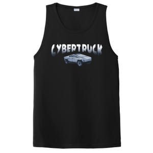 Cybertrucks Futuristic Truck Fans Car Lovers Auto Mechanic PosiCharge Competitor Tank