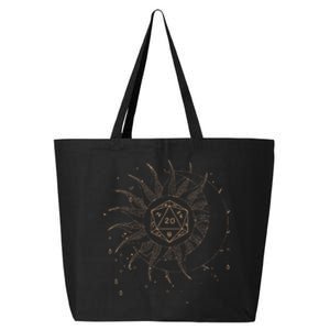 Cool Fantasy Tabletop RPG Gamer & Womens Graphic 25L Jumbo Tote